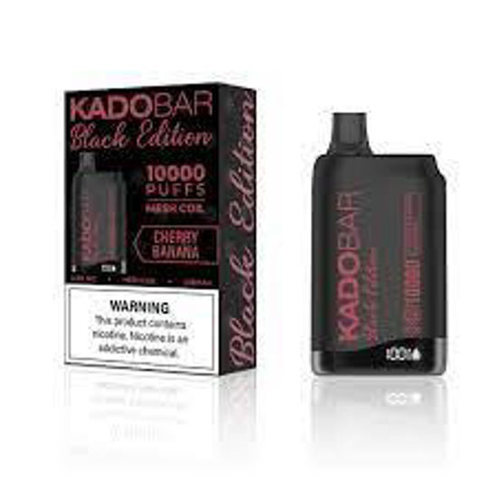 Picture of KADO BAR BLACK EDITION CHERRY BANANA 10K PUFF