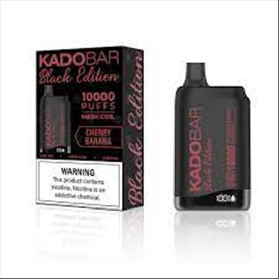 Picture of KADO BAR BLACK EDITION VIRGINIA TOBACO 10K PUFF