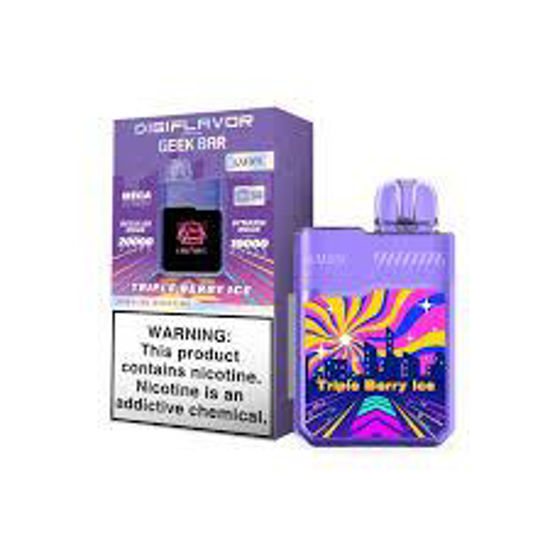 Picture of GEEK BAR DIGI FLAVOR LUSH 20K TRIPPLE BERRY ICE