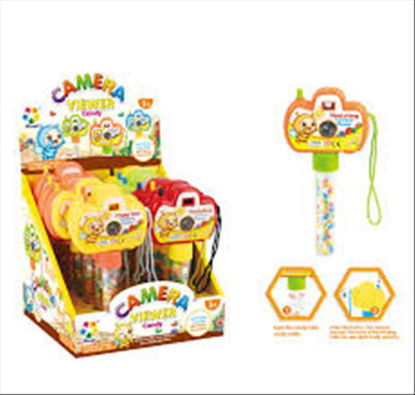 Picture of TOY CANDY ROTATING CAMERA 12CT
