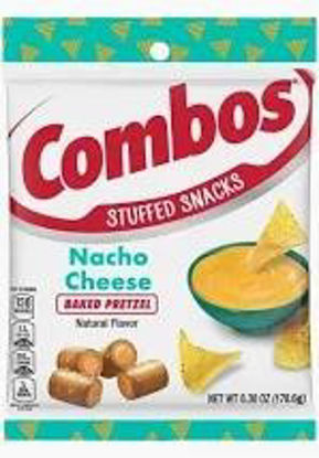 Picture of COMBOS NACHO CHEESE BAKED PRETZELS 6.3OZ