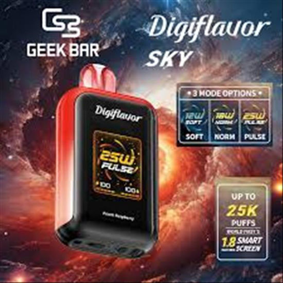 Picture of DIGFLAVOR SKY 25K PEACH RASBERRY