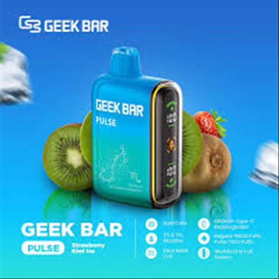 Picture of GEEK BAR PULSE STRAWBERRY KIWI ICE 25000 PUFFS