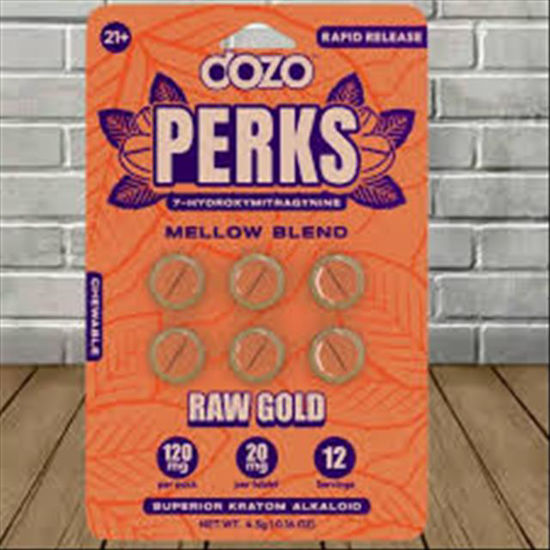 Picture of DOZO PERKS RAW GOLD 6PK 