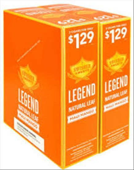 Picture of SWISHER SWEETS LEGEND MAUI MANGO 1.29 30CT