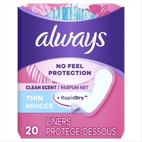 Picture of ALWAYS REGULER THIN SCENTED 20CT