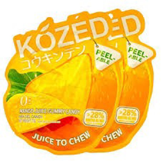 Picture of KOZED MANGO JUICE GUMMY CANDY 75GM