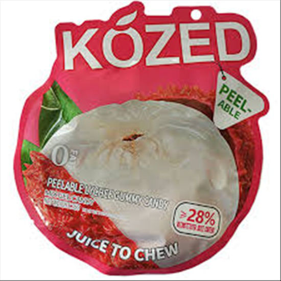 Picture of KOZED LYCHEE GUMMY CANDY 75GM