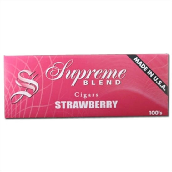 Picture of SUPREME BLEND STRAWBERRY 100s 10CT 20PK
