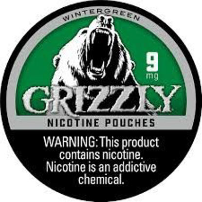 Picture of GRIZZLY POUCH 2.0 WITHERGREEN 9MG