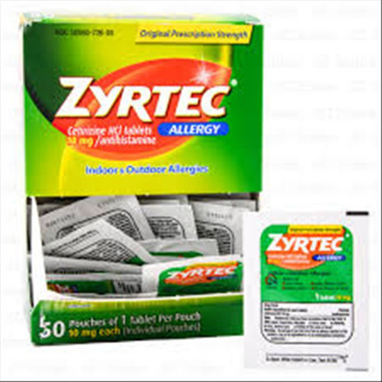 Picture of ZYRTEC ALLERGY 50CT