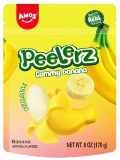 Picture of AMOS PEELERZ GUMMY BANANA 6OZ