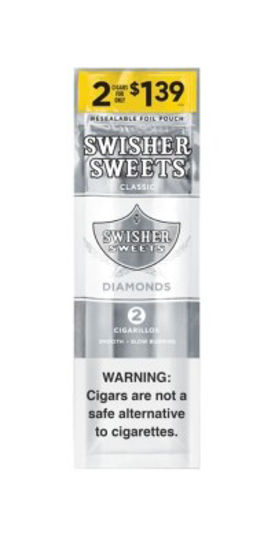 Picture of SWISHER SWEETS DIAMONDS 2 FOR 1.39 2PK 30CT