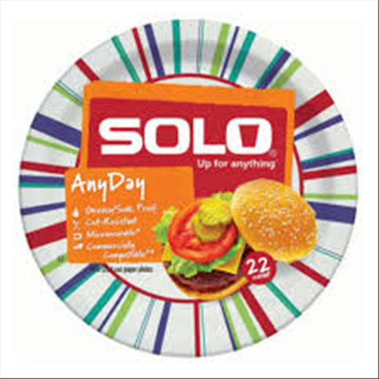 Picture of SOLO PAPER PLATES 22CT