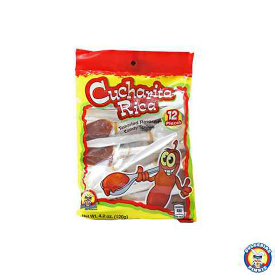Picture of CUCHARITA RICA TAMARIND CANDY SPOON 4.2OZ 12CT