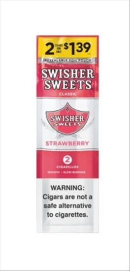 Picture of SWISHER SWEETS STRAWBERRY $1.39