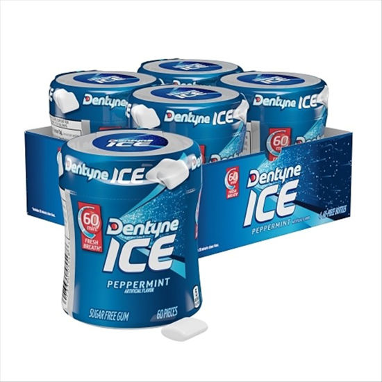 Picture of DENTYNE ICE PEPPERMINT 60CT 4PK