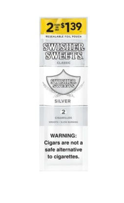 Picture of SWISHER SWEETS SILVER 2 FOR 1.39