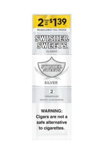 Picture of SWISHER SWEETS SILVER 2 FOR 1.39