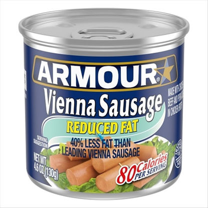 Picture of ARMOUR VIENNA SAUSAGE REDCUCED SODIUM 4.6OZ