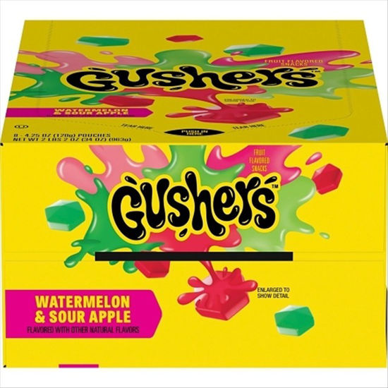 Picture of GUSHER WATERMELON & SOUE APPLE 8CT