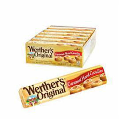 Picture of WERTHER S CARAMEL HARD CANDY ROLLS 1.8OZ 12CT