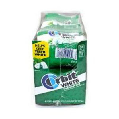 Picture of ORBIT WHITE SPEARMINT SOFT CHEW BOTTLES 40PCS 6CT