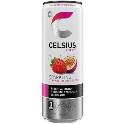 Picture of CELSIUS STARWBERRY PASSIONFRIUT 12 OZ 12CT