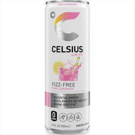 Picture of CELSIUS PINK LEMONADE 12OZ 12CT