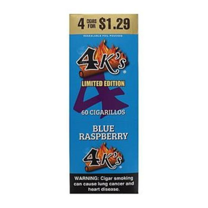 Picture of 4KINGS BLUE RASPBERRY 4 FOR 1.29