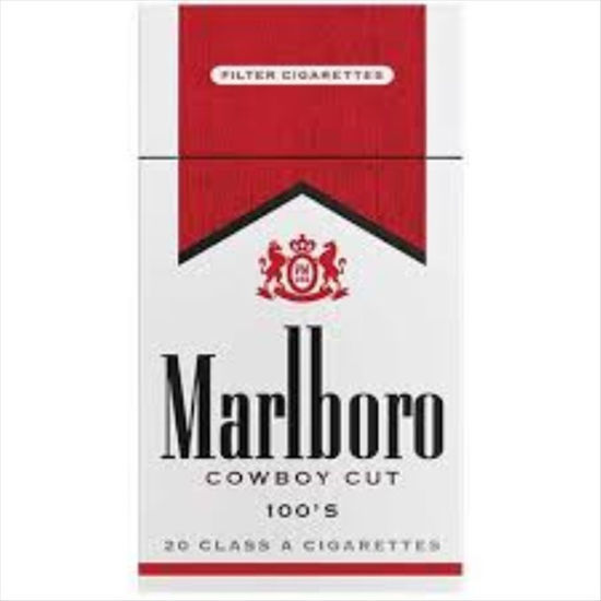 Picture of MARLBORO COEBOY CUT RED 100 BOX