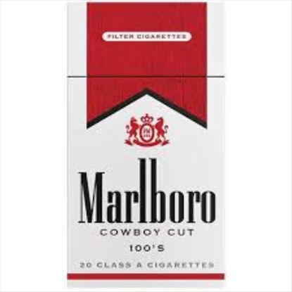 Picture of MARLBORO COWBOY CUT RED 100 BOX