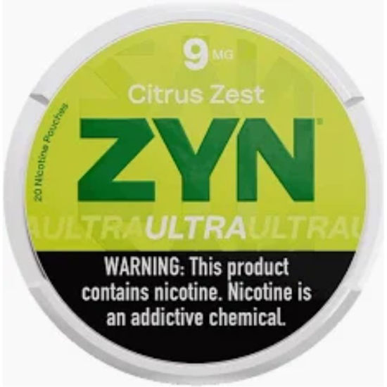 Picture of ZYN ULTRA CITRUS ZEST 9MG