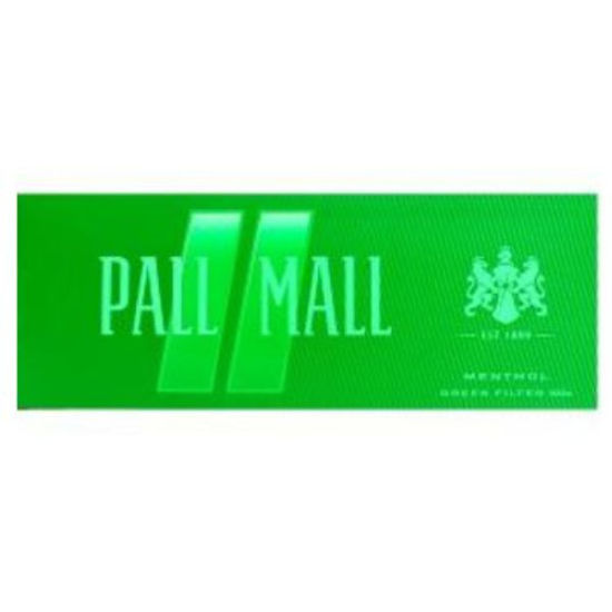 Picture of PALL MALL MENTHOL GREEN 100 BOX