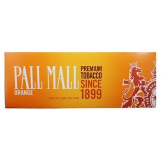 Picture of PALL MALL ORANGE 100 BOX
