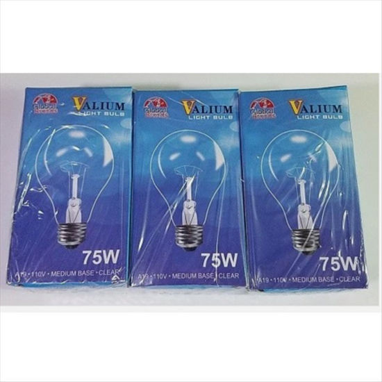 Picture of ALIUM LIGHT BULB 75WATT 3CT