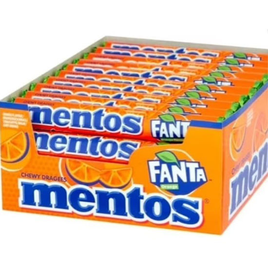 Picture of MENTOS ROLL FANTA ORANGE 600G 16CT
