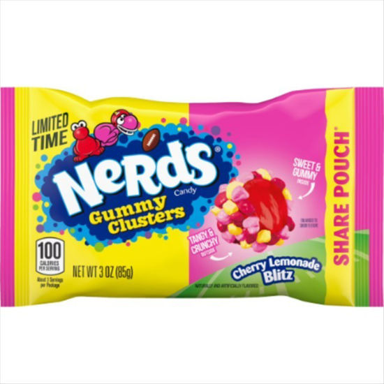 Picture of NERDS GUMMY CLUSTERS CHERRY LEMONADE S.P 3OZ 12CT