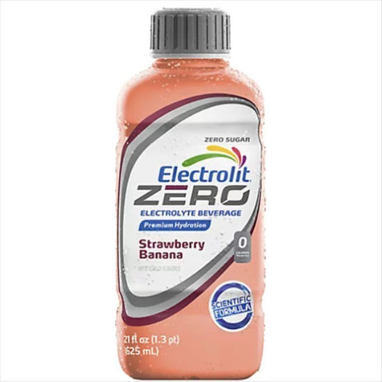Picture of ELECTROLIT ZERO STRAWBERRY BANANA 21OZ 12CT