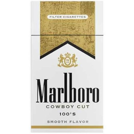 Picture of MARLBORO COWBOY CUT GOLD 100 BOX