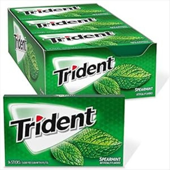 Picture of TRIDENT SPEARMINT 14PK 12CT
