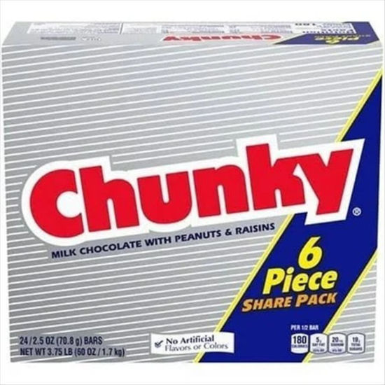 Picture of CHUNKY BAR SHARE SIZE 2.5OZ 24CT