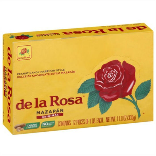 Picture of DE LA ROSA PEANUT CANDY MARZIPAN 1OZ 12CT