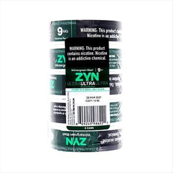 Picture of ZYN ULTRA 9MG WTRGRN