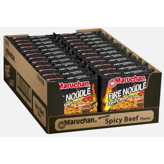 Picture of MARUCHAN RAMEN SPICY BEEF 3OZ 24CT