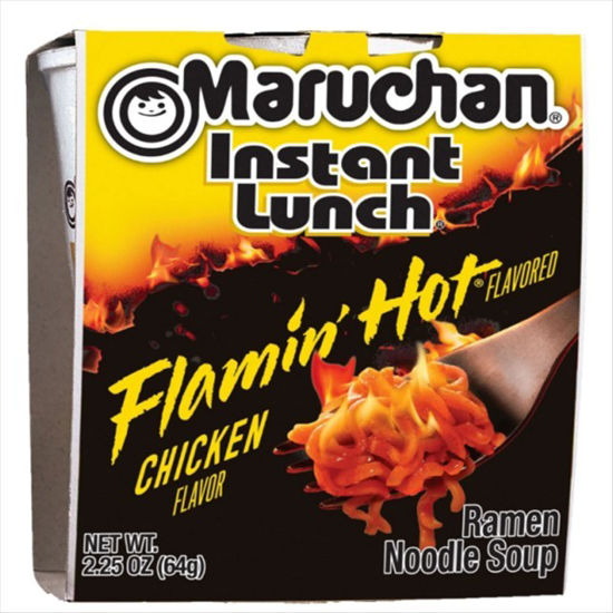 Picture of MARUCHAN FLAMIN HOT CHICKEN NOODLES 2.25 OZ 12CT