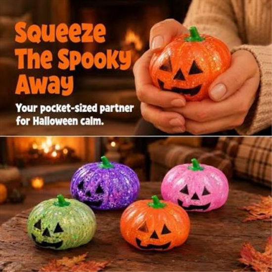 Picture of ZEN POP SQUISHY HALLOWEEN PUMPKINS 12CT
