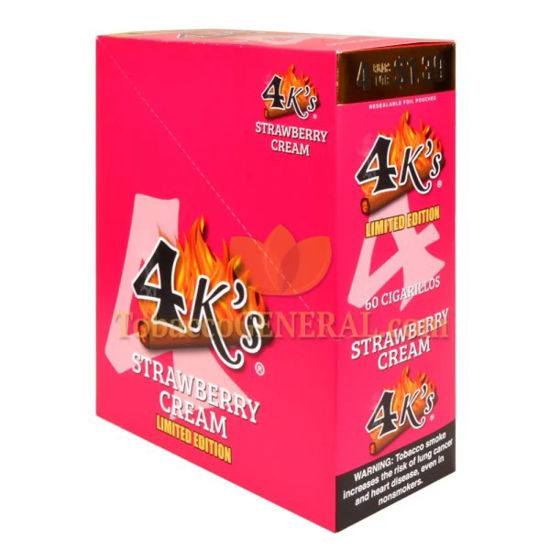 Picture of 4 K'S 4/$1.29 STRAWBERRY CREAM 4PK 15CT