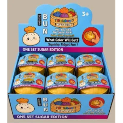 Picture of SQUISHY BUN RAINBOW MYSTERY 2 12CT