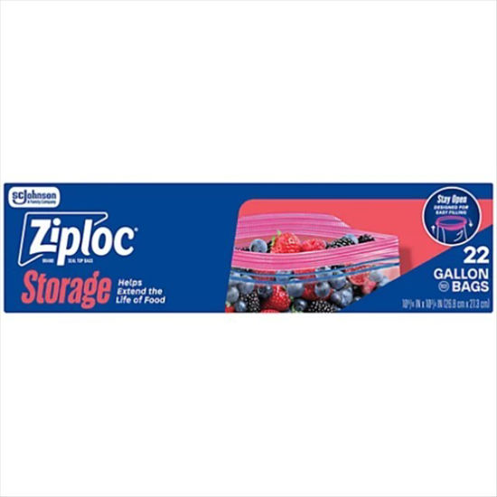 Picture of ZIPLOC FREEZER BAG 1 GAL 22CT